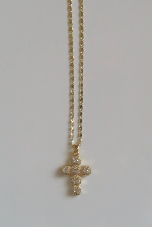 Adelina Cross Necklace