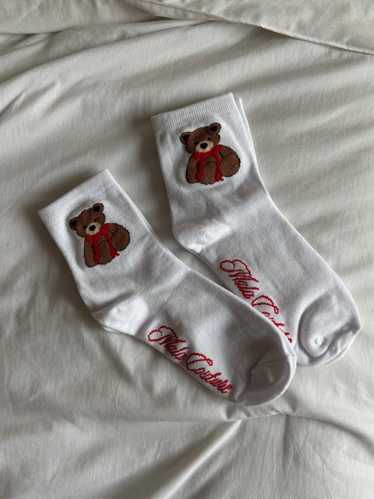 Bear Holiday Socks