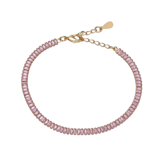 Pink CZ Bracelet